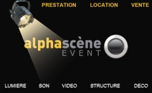 logo Alpha scène